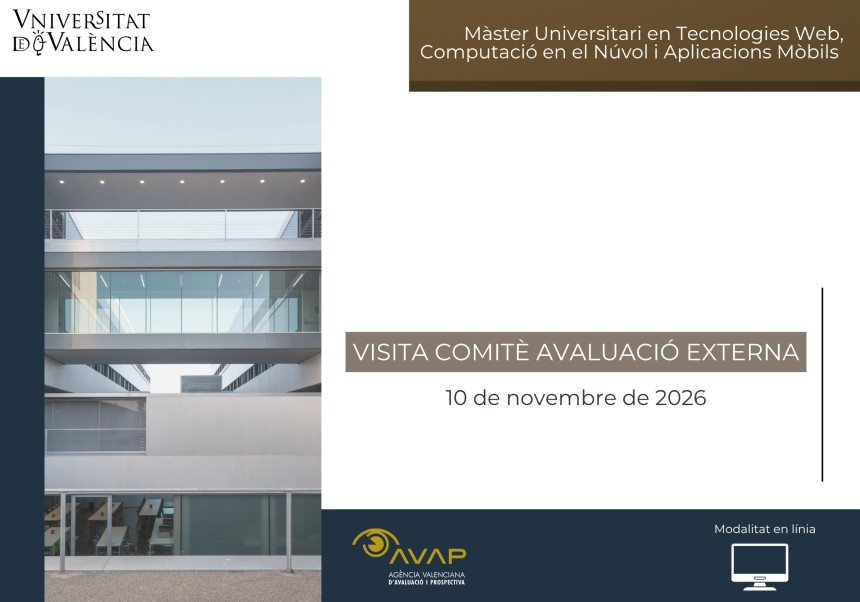 Imatge del esdeveniment:Visita comitè avaluació externa