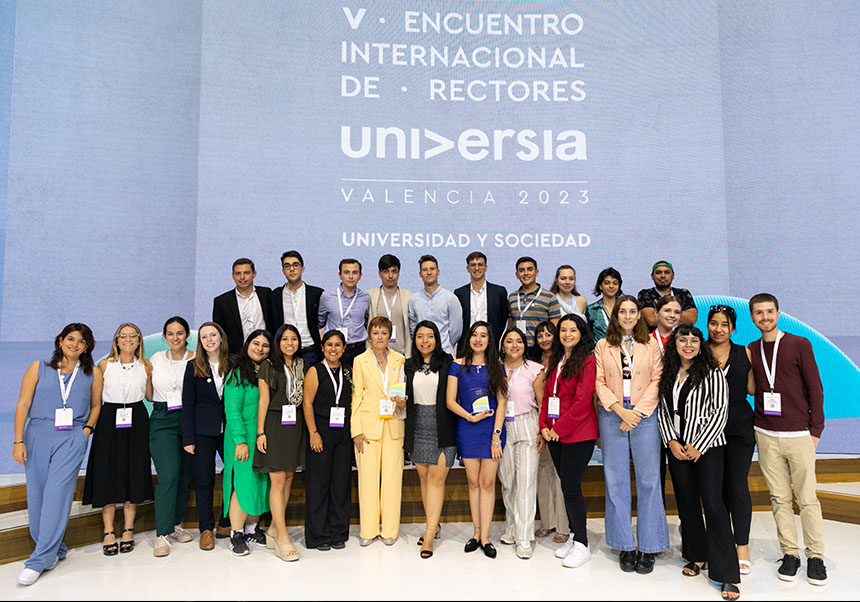 58 estudiants van participar en la Trobada de Rectors de Universia a través del programa ‘Young Leaders for Education’