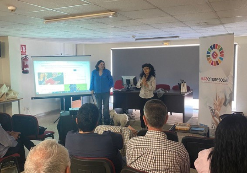 Momento durante la sesión