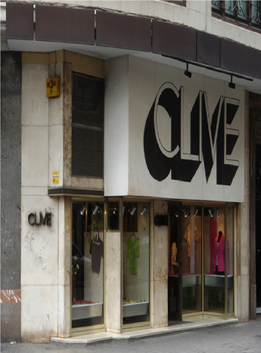 Proyecto de instalación comercial para tienda 'CLIVE'