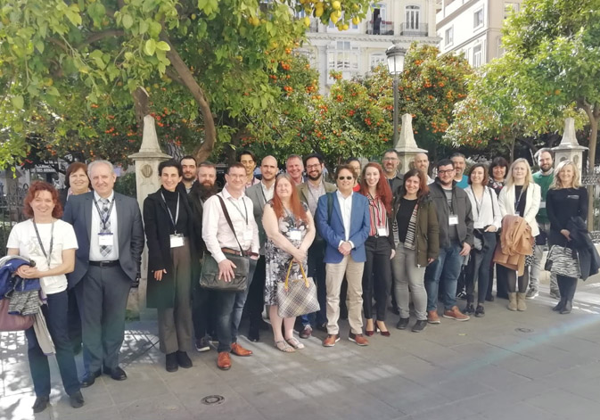 Equipo del proyecto InAdvance, en una reunión reciente en València.