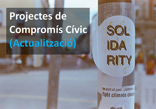 Projectes de compromís cívic (actualització)