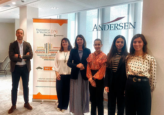 Equip d'Andersen i màster