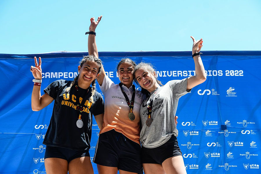 Medalists of the University of Valencia in the CEU 2022