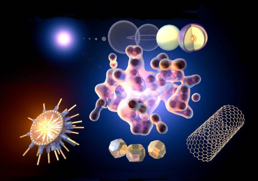 : Experimento pionero en el XFEL europeo: miden la estructura del carbono líquido (ilustración: Martin Kuensting / Helmholtz-Zentrum Dresden-Rossendorf)