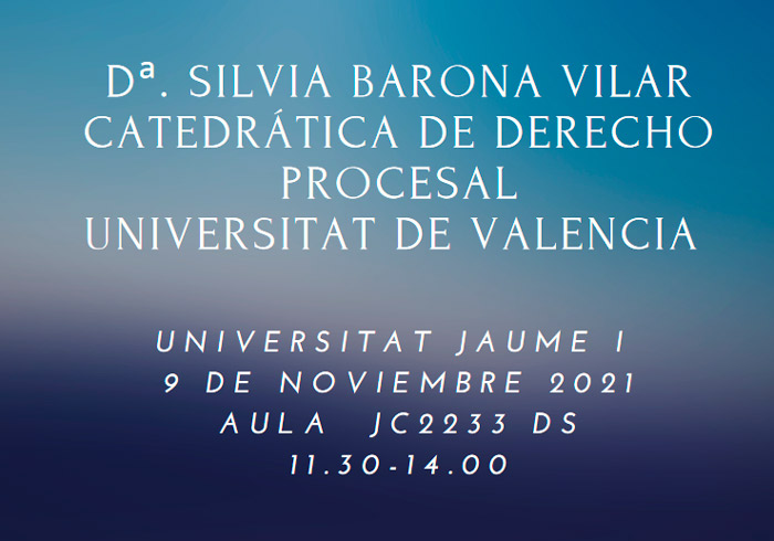 Silvia Barona visita la Universitat Jaume I de Castelló