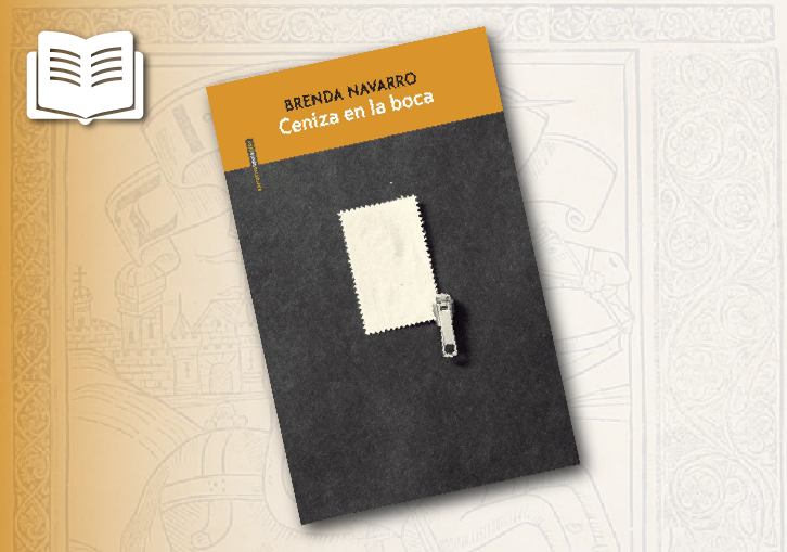 Portada de la novel·la Ceniza en la boca de Brenda Navarro