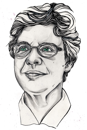 Ilustración de Jocelyn Bell de Adam McDade