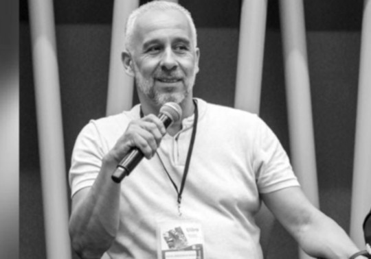 El poeta, escriptor i professor de Filologia Abderraman El Fathi.