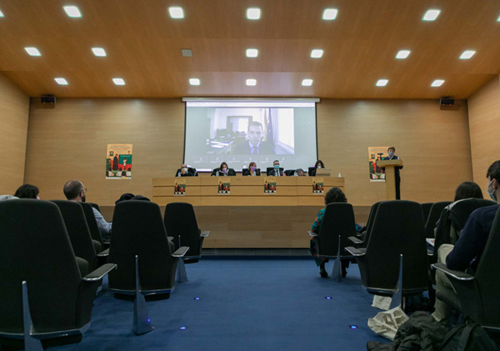 Inauguración de las jornadas del Congreso Internacional “Memorias Periféricas de la Guerra Civil y el Franquismo”.