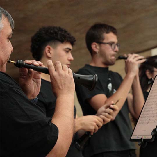 Foto de la Colla de Dolçaines i Percussió UV