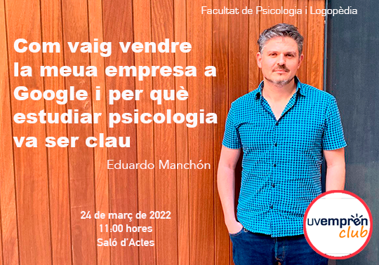 La Facultat de Psicologia acull una xarrada sobre la relació entre tecnologia, startups i psicologia