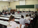 Estudiantes realizando las pruebas de las Olimpiadas
