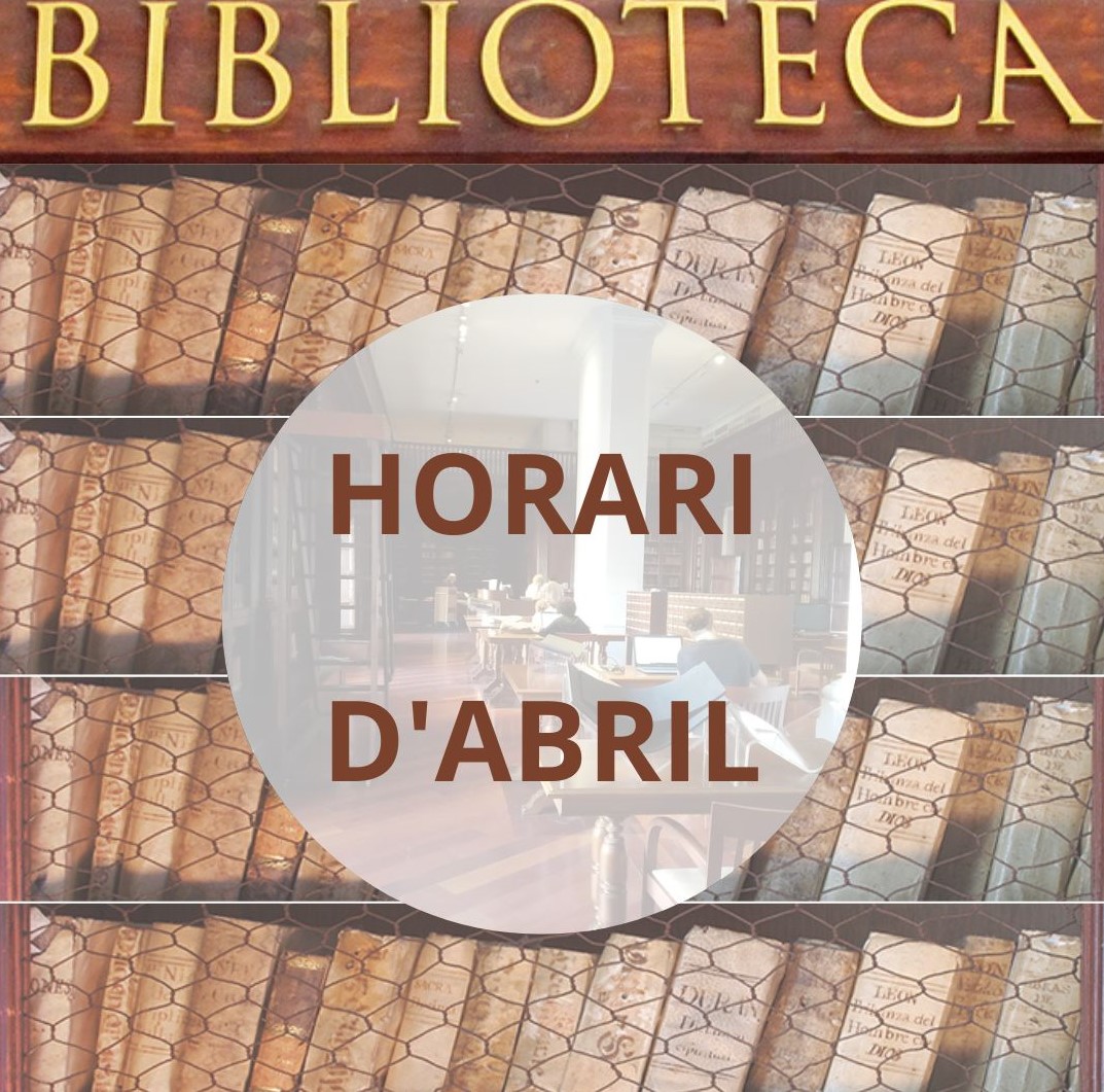 Horari abril