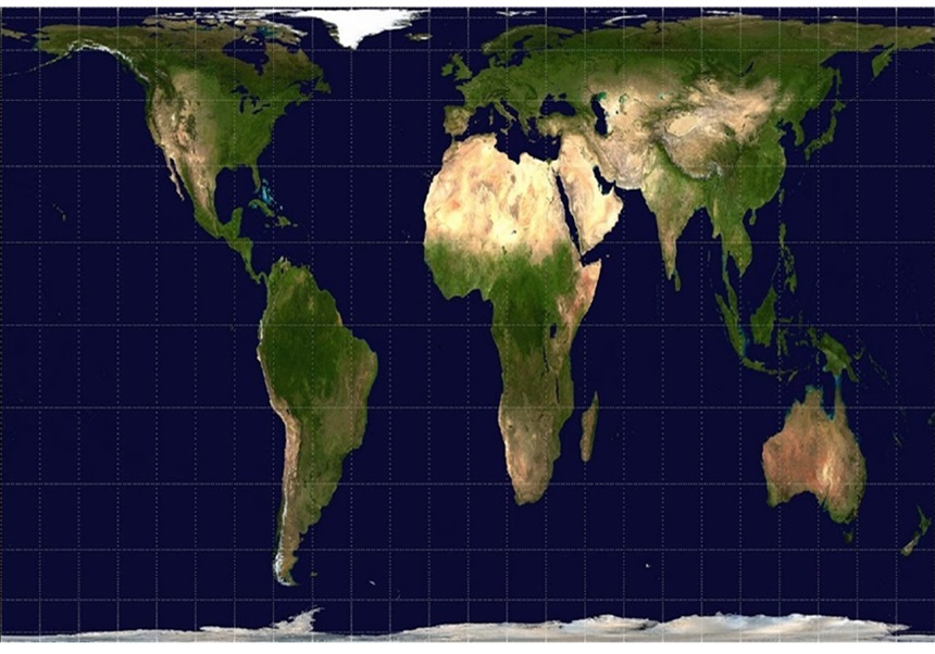 Mapa de Peters
