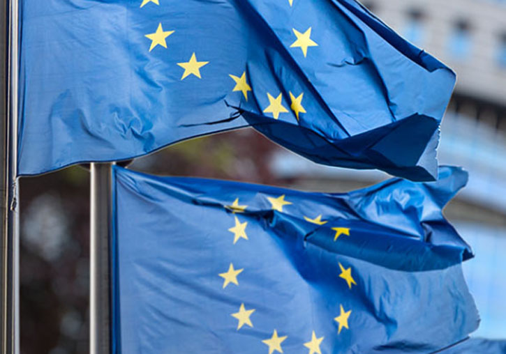 Banderes d'Europa.