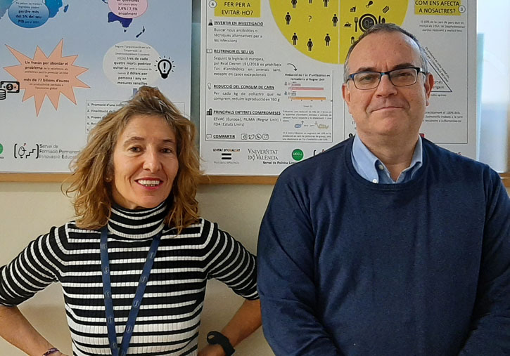 Belén Fouz and Sergi Maicas.