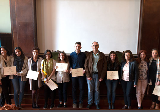 Persones premiades en l'edició dels premis Ragalo aquest 2018