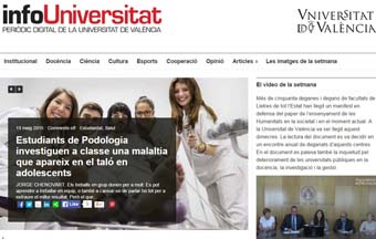Portada d'InfoUniversitat.