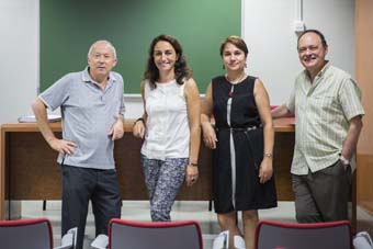 Emili Casanova, Laia Miralles, Maria Josep Cuenca, Antoni Ferrando.