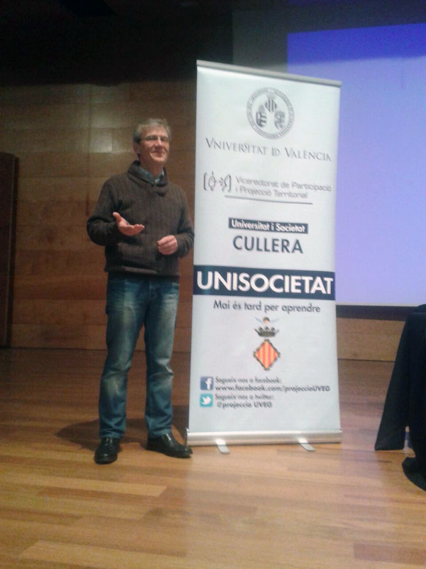 Conferència de Pablo Pérez. 17 de desembre de 2014.