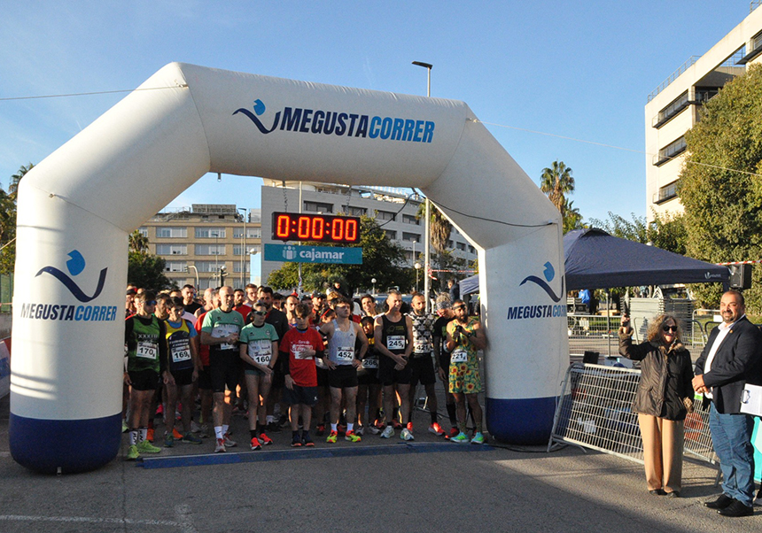 Foto de la salida de la carrera