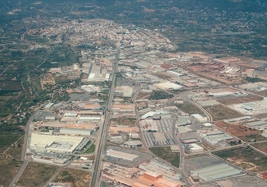Onda_ Infraestructures i Vista Aèria dels Poligons de La Plana