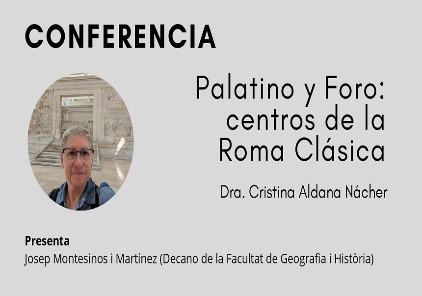 Conferencia Palatino y Foro: centros de la Roma Clásica, 14 de febrero