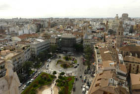 Vista aèria de València.