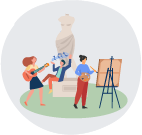 Drawing cultural activities