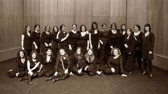 El coro de mujeres 'A cau d'orella'.