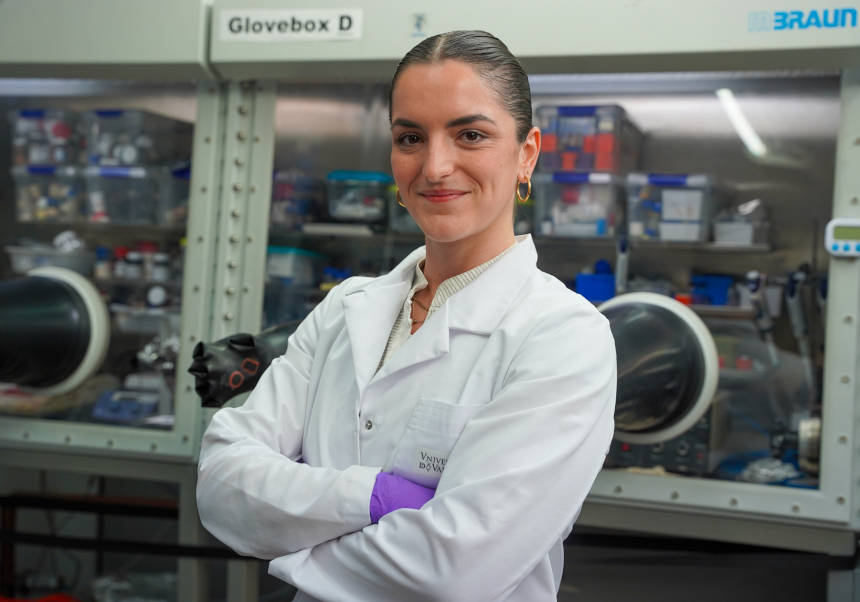 La investigadora de la Universitat de València Sofía Chozas.