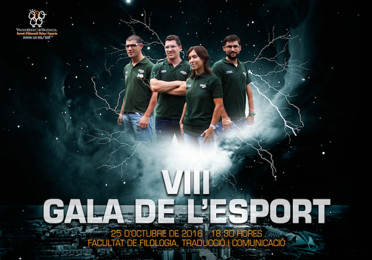 8th edition of the Sports Gala of the Universitat de València
