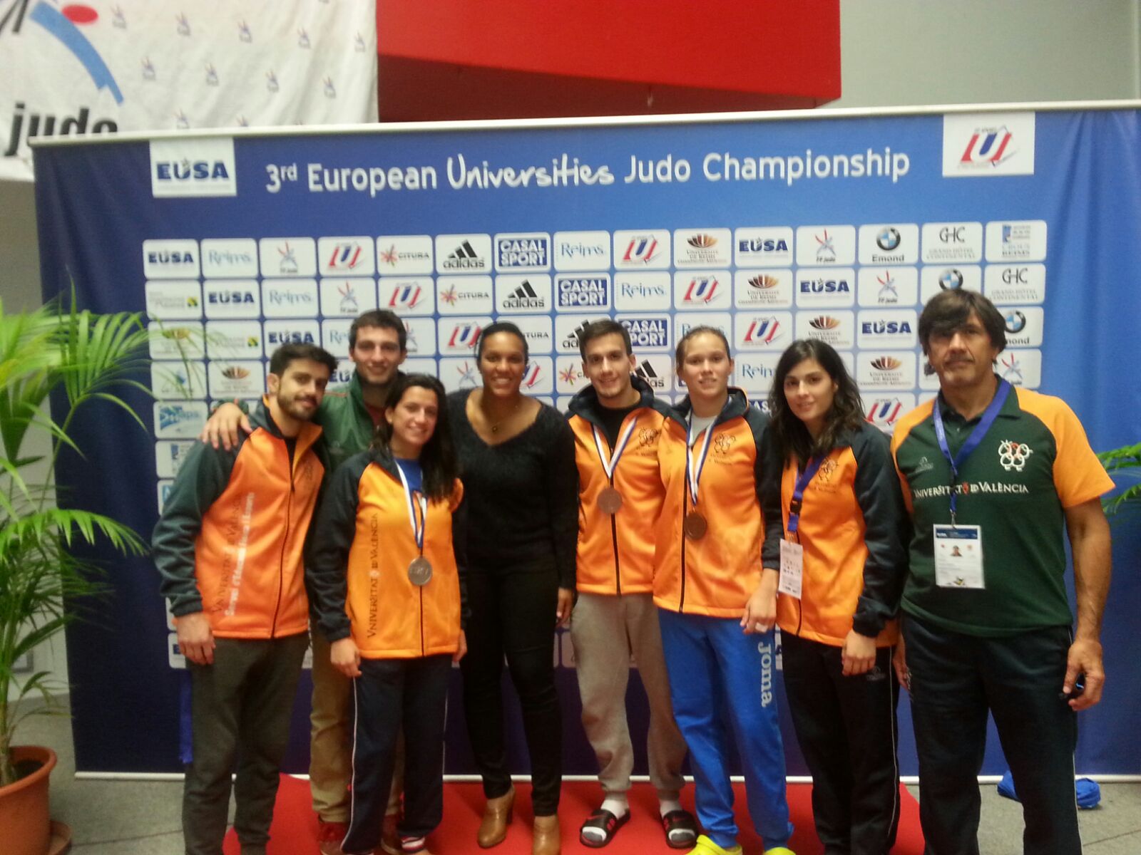 La selección de judo