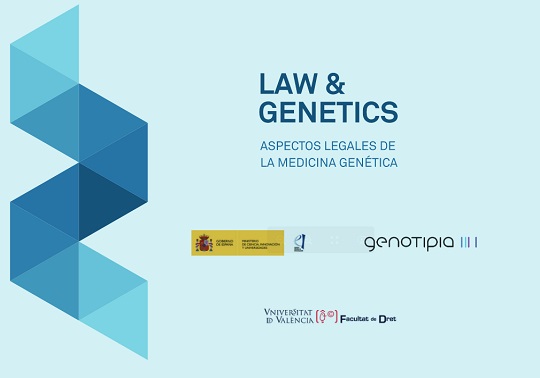 Cartel de la jornada 'Law and Genetics'
