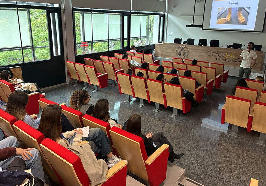 Conferència durant la jornada