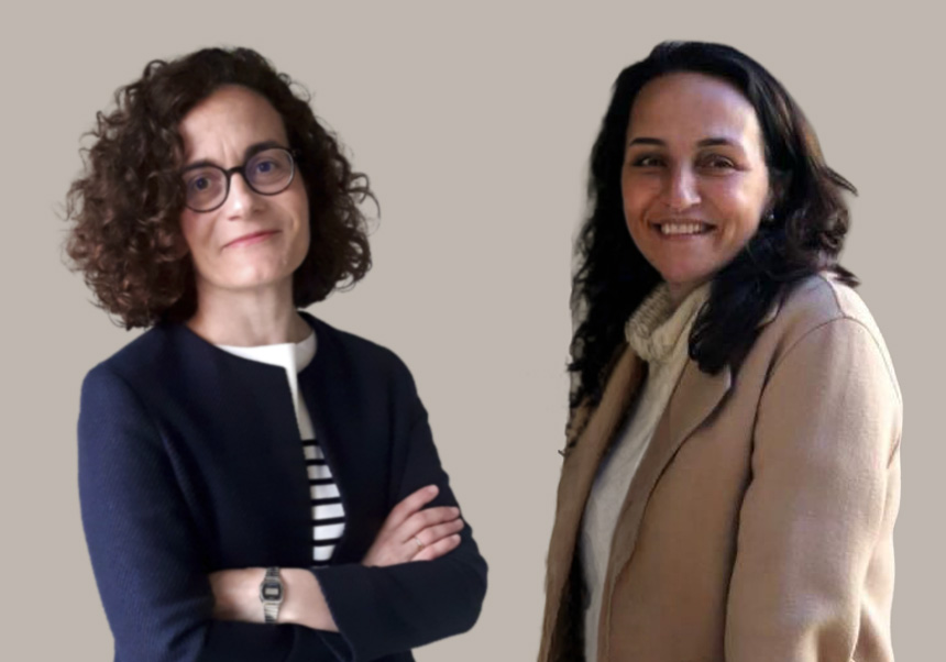 Cinta Gallent i Eulàlia Miralles