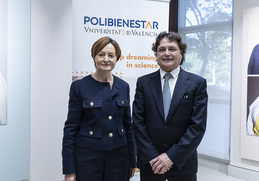 rectora i director de l'institut