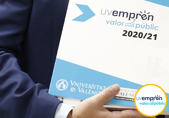 El Vicerectorat d'Ocupació i Programes Formatius convoca la II edició d'UVemprén Valor Públic amb 74 ajudes de 250 € destinades a la formació en innovació pública