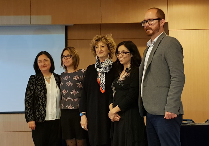 Marcela Le Roy, Agustina Alvarado, Silvia Barona, Daniela Bolívar