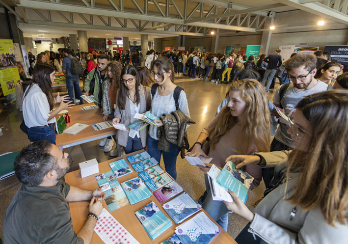 El Foro de la Facultat de Farmàcia.