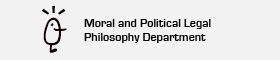 Banner from Moral and Political Legal Philosophy Department