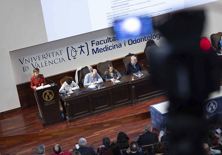 Intervención de la Rectora