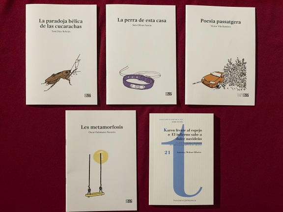 Lliurament dels Premis Universitat de València d'Escriptura de Creació, 19a edició (Fotos: Miguel Lorenzo)