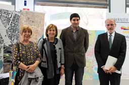 From left to right: Soledad Gandía, Rosa Marín, Alfonso Moya and Esteban Morcillo.