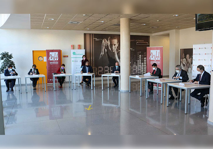 La Fundació Trinidad Alfonso i les set universitats de la Comunitat Valenciana renoven el projecte *Uniesport per a 2021