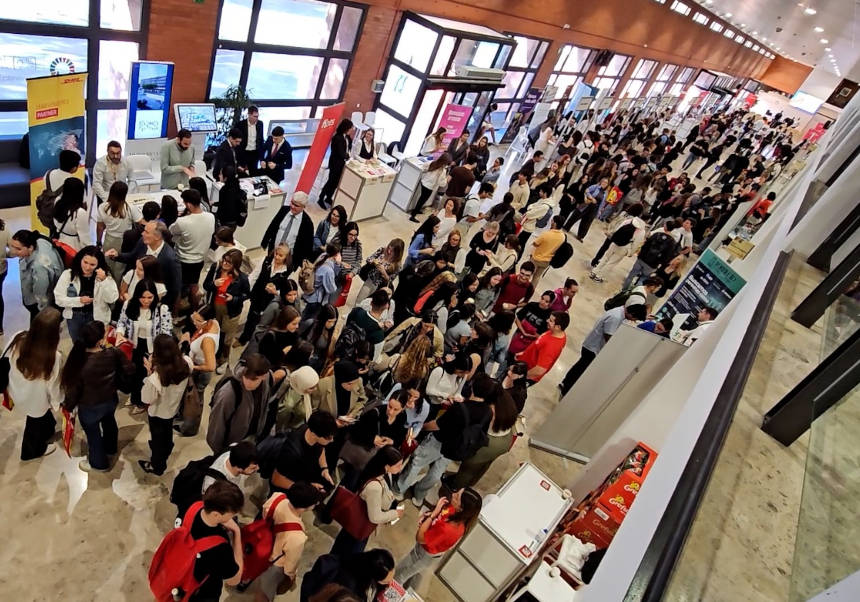 El Foro de Empleo y Emprendimiento de la Facultat d'Economia UV, este jueves.
