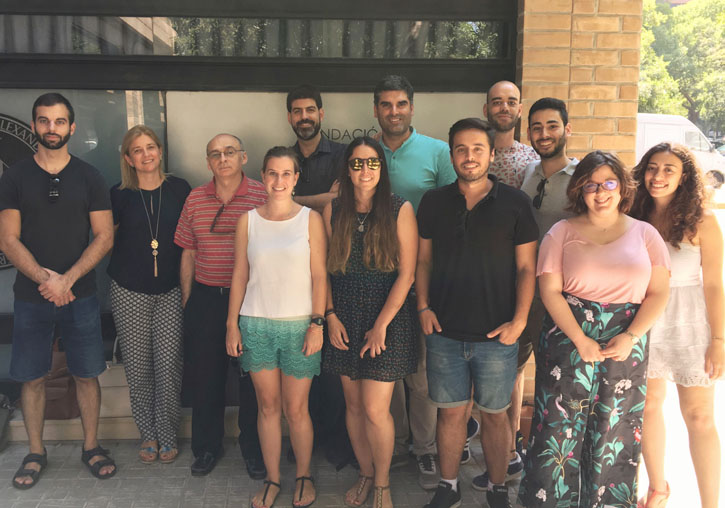 CIBERER's research group, Universitat de València & INCLIVA, which participated in the study.