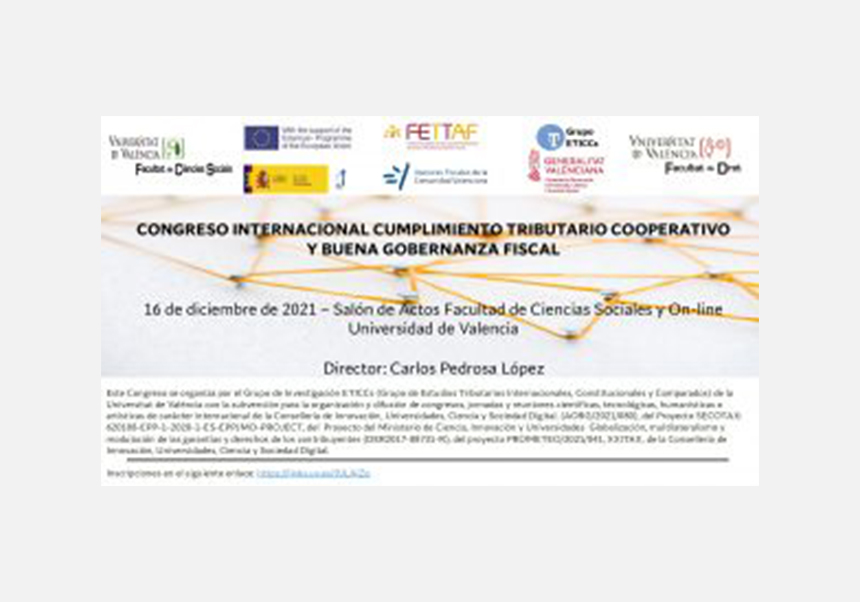 Cartell sobre el congrés