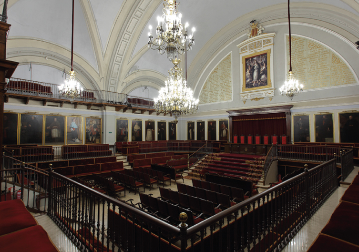 Auditorium of the Universitat de València.